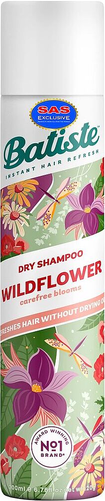 Չոր շամպուն «Batiste Wildflower Carefree Blooms N1» 200մլ
