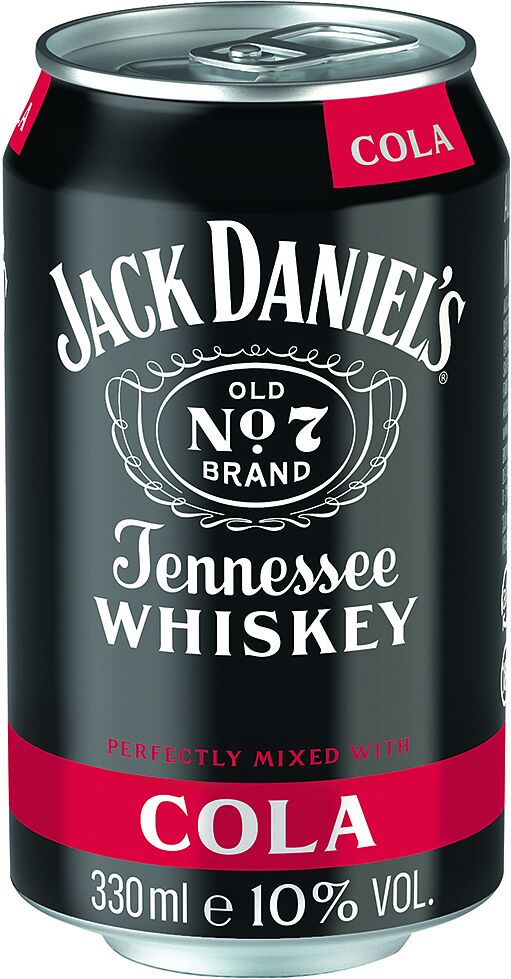 Կոկտեյլ ալկոհոլային «Jack Daniel's Cola N7» 0.33լ