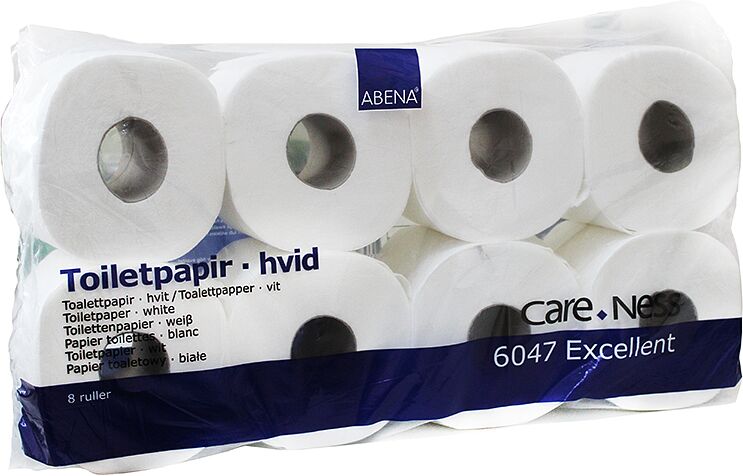 Toilet paper "Abena Careness Excellent" 8 pcs
