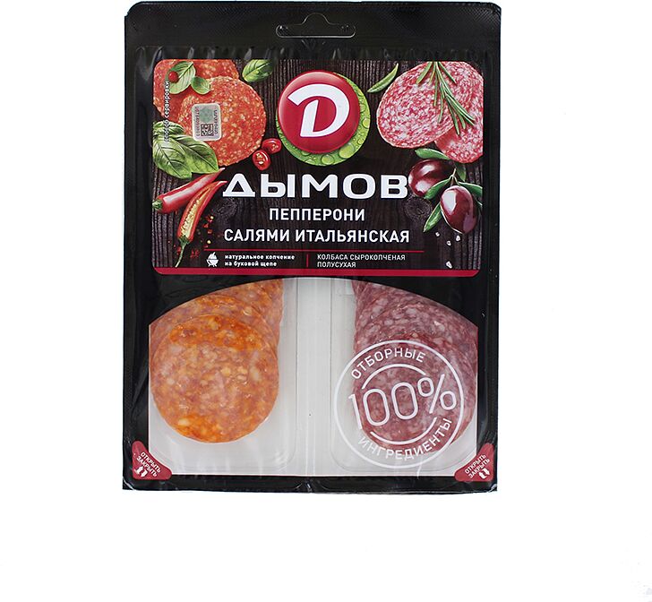 Peperoni & salami sausage "Dimov Italian" 90g