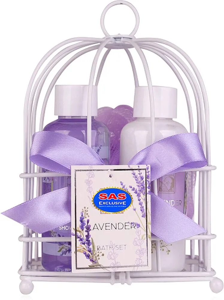 Shower set "Accentra Lavender" 3 pcs
