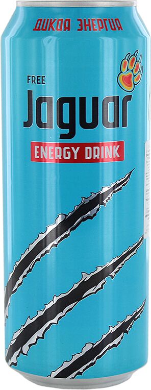 Էներգետիկ գազավորված ըմպելիք «Jaguar» 0.5լ