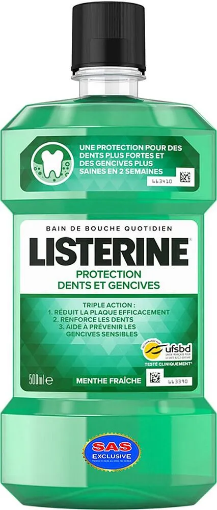 Mouth rinse "Listerine Protection" 500ml
