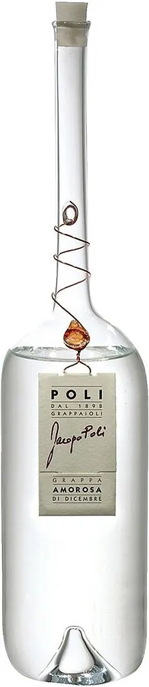 Grappa "Poli Amorosa Di Dicembre" 0.5l
