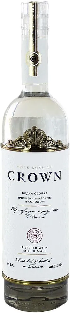 Vodka "Crown Gold" 0.5l
