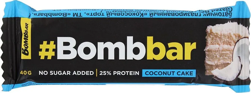 Protein stick "Bombbar Coconut Cake" 40g