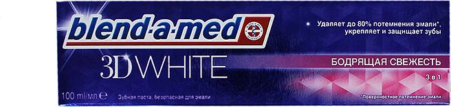 Ատամի մածուկ «Blend-a-med 3D White» 100մլ 