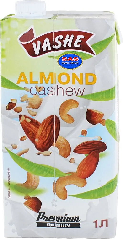 Non-dairy drink "Vashe" 1l Almond
