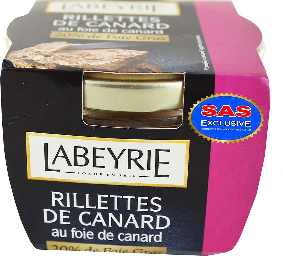 Duck liver pate "Labeyrie" 170g
