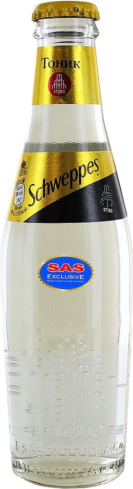 Զովացուցիչ գազավորված ըմպելիք «Schweppes Tonic" 0.25լ