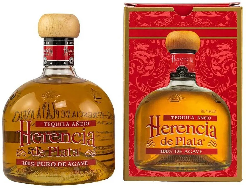 Текила "Herencia De Plata Anejo" 0.7л
