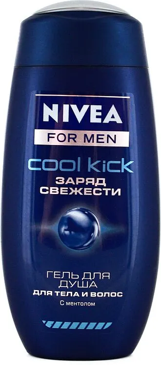 Լոգանքի գել «Nivea Cool Kick» 250մլ