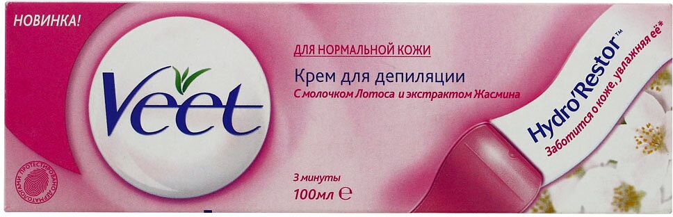Depilatory cream "Veet" 100ml