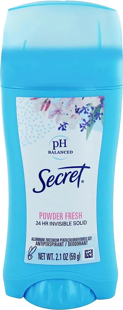 Հակաքրտինքային միջոց-սթիք «Secret Powder Fresh» 59գ
