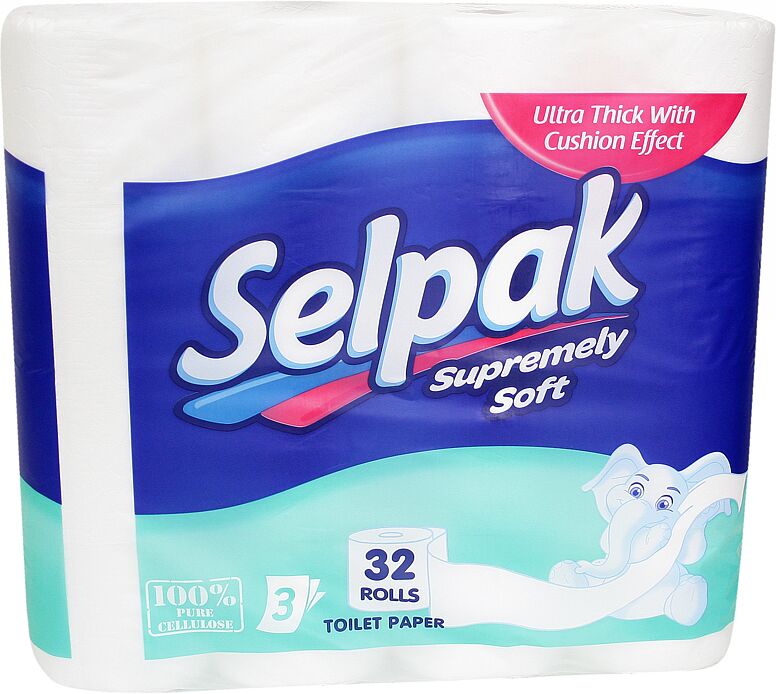 Toilet paper "Selpak" 32 pcs 