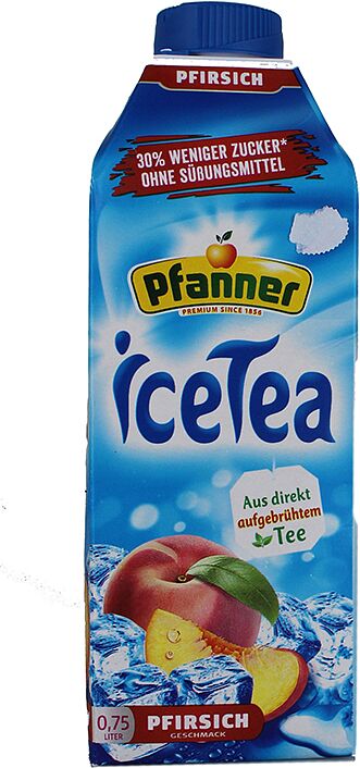Ice tea "Pfanner" 0.75l Peach
