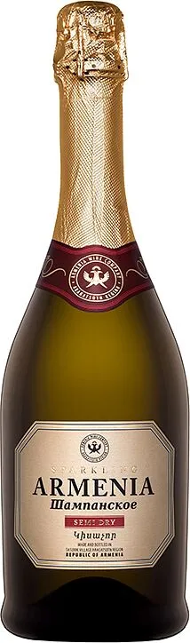 Sparkling wine "Armenia" 0.75l