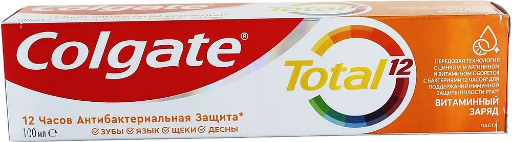 Зубная паста "Colgate Total 12" 100мл