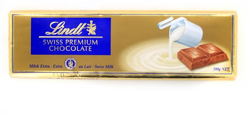 Շոկոլադե սալիկ կաթնային «Lindt» 300գ