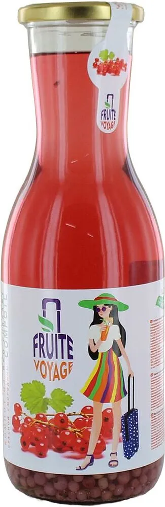 Compote "Fruite Voyage" 1l Redcurrant
