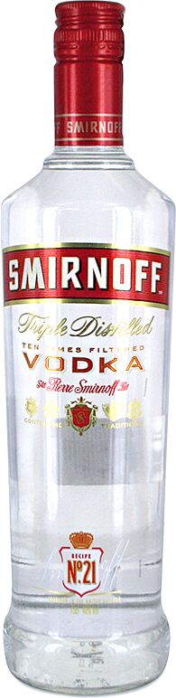 Водка "Smirnoff N21 Triple Distilled" 0.75л 