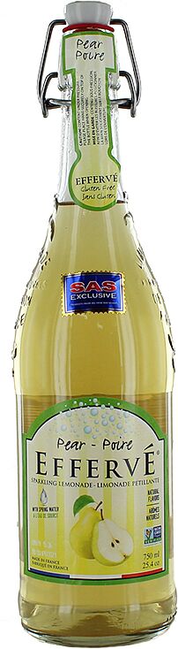 Lemonade "Effervé" 750ml Pear