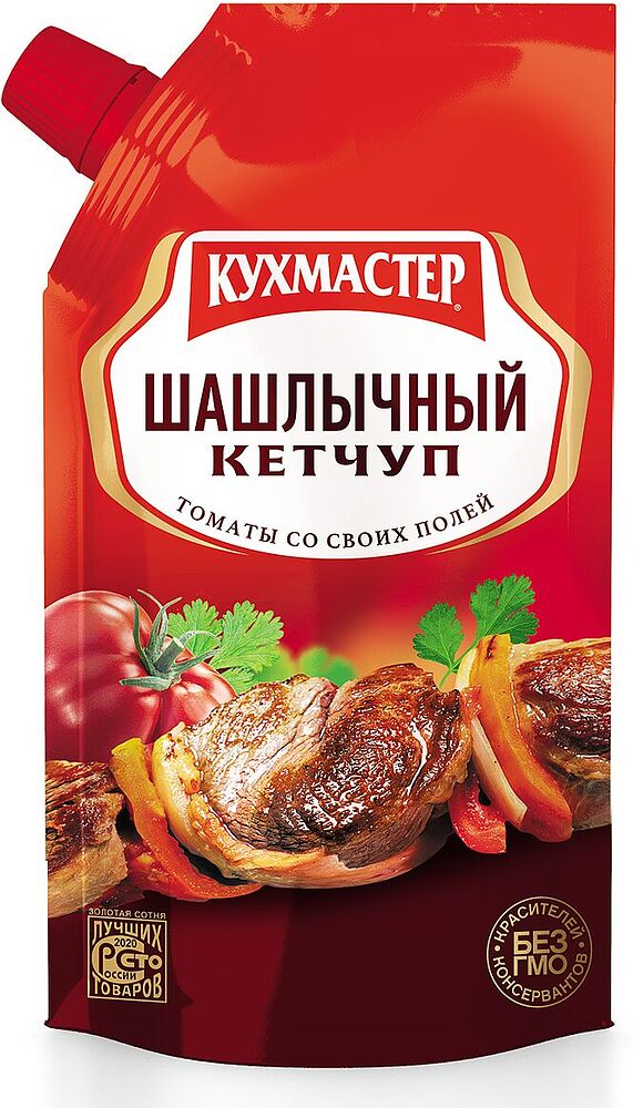 Ketchup for barbecue "Kukhmaster" 350g