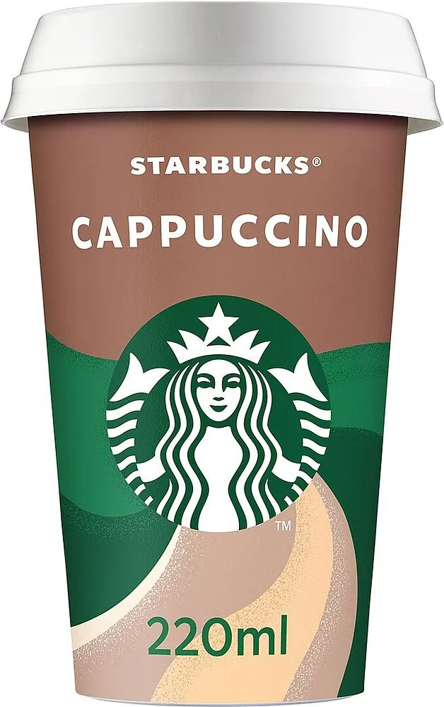 Кофе холодный "Starbucks Cappuccino" 220мл