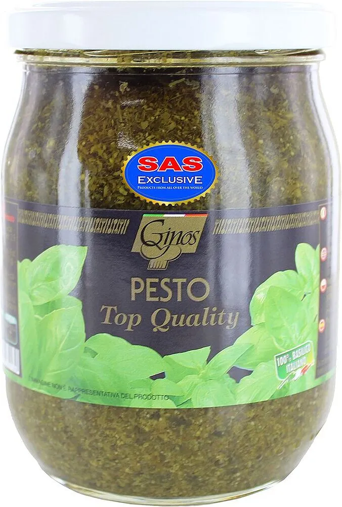 Pesto sauce "Ginos" 510g