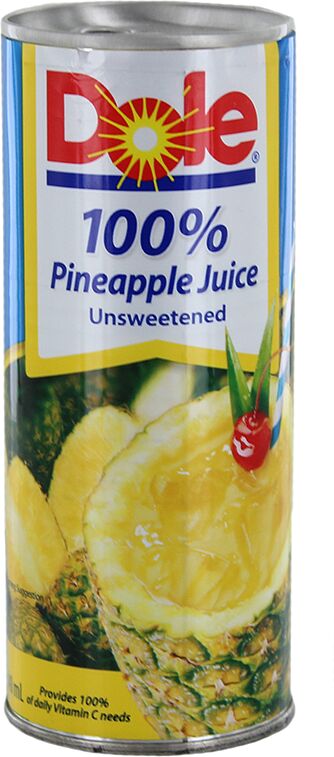 Juice "Dole" 240ml Pineapple
