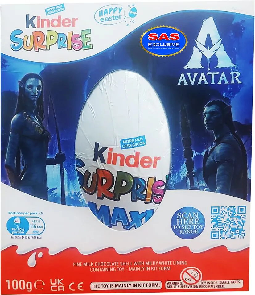 Chocolate egg "Kinder Surprise Avatar" 100g