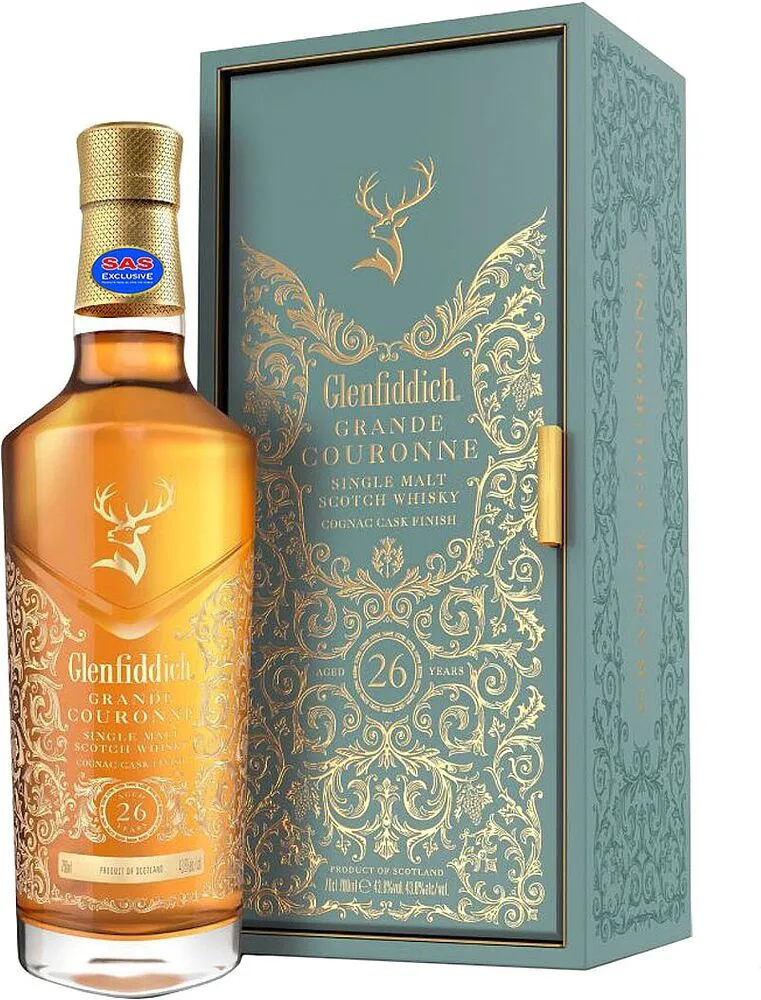 Whiskey "Glenfiddich Grand Couronne" 0.7l
