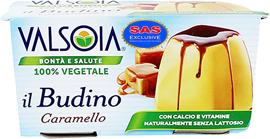 Pudding with caramel "Valsoia" 230g