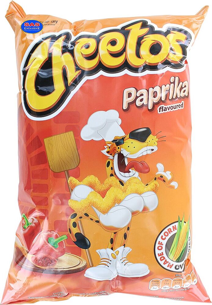 Եգիպտացորենի ձողիկներ «Cheetos» 130գ Պապրիկա
