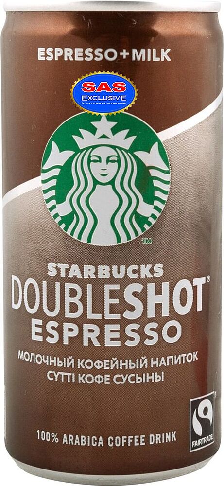 Ice coffee "Starbucks DoubleShot Espresso" 200ml