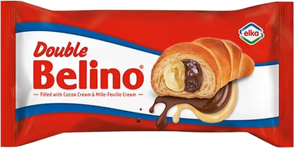 Croissant with cocoa and vanilla cream "Belino" 60g