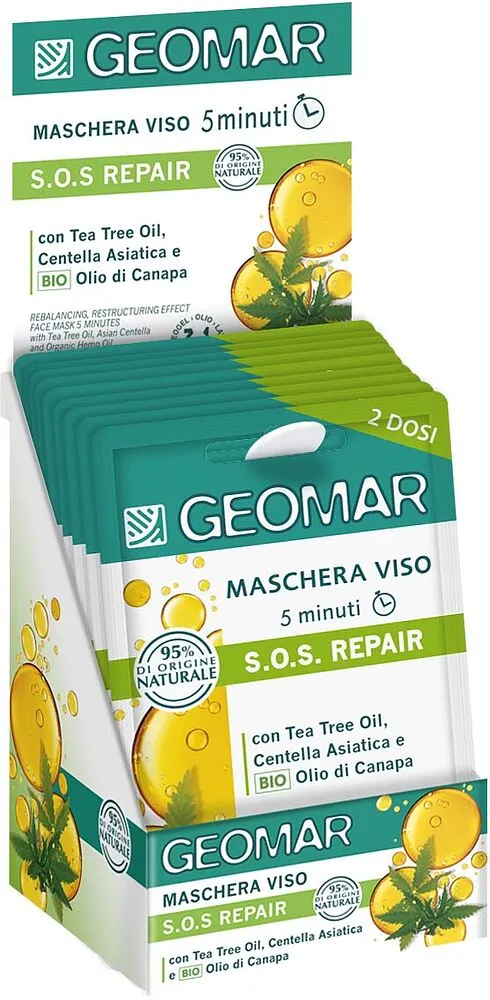 Face mask "Geomar" 2*7.5ml
