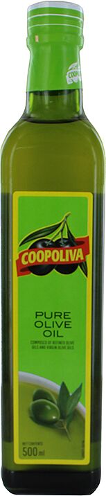 Ձեթ ձիթապտղի «Coopoliva Pure»  0.5լ