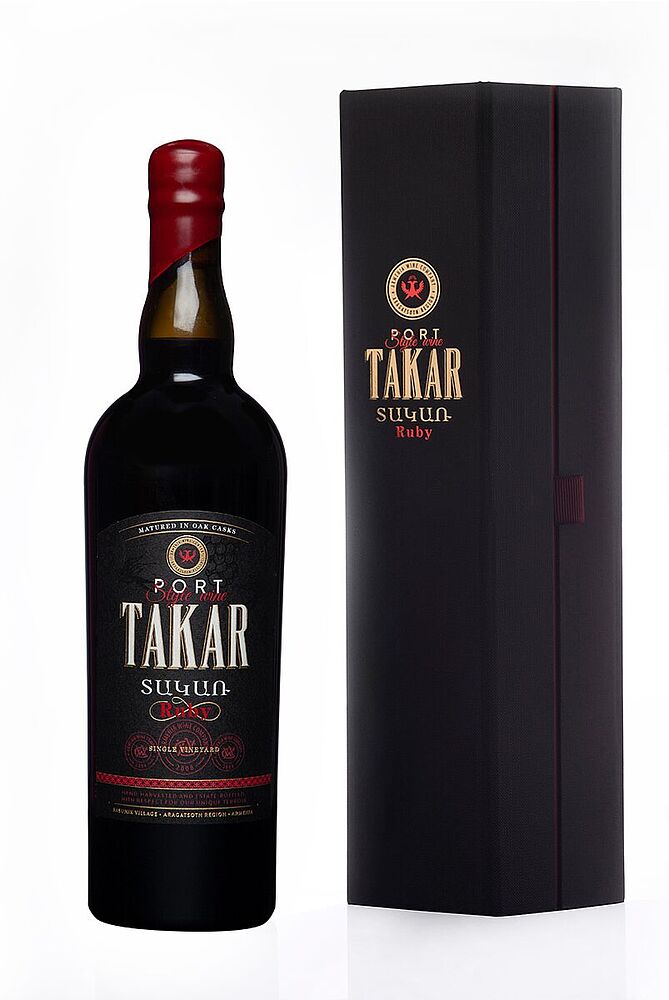 Red wine "Takar Ruby Porto" 0.75l
