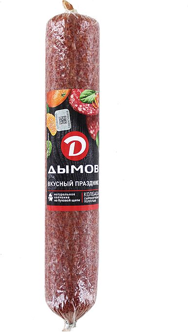 Raw smoked sausage "Dimov Prazdnichnaya" 400g