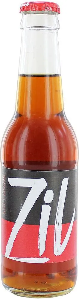 Non-alcoholic highly carbonated drink "Zil" 0.25l