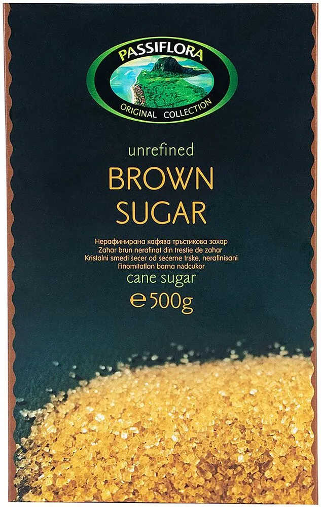 Cane sugar "Passiflora" 500g
