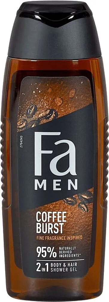 Shampoo-shower gel "Fa Men Coffee Burst" 250ml