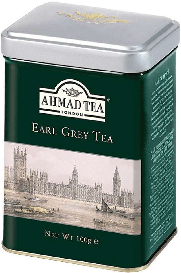 Թեյ սև «Ahmad Tea Earl Grey» 100գ 
