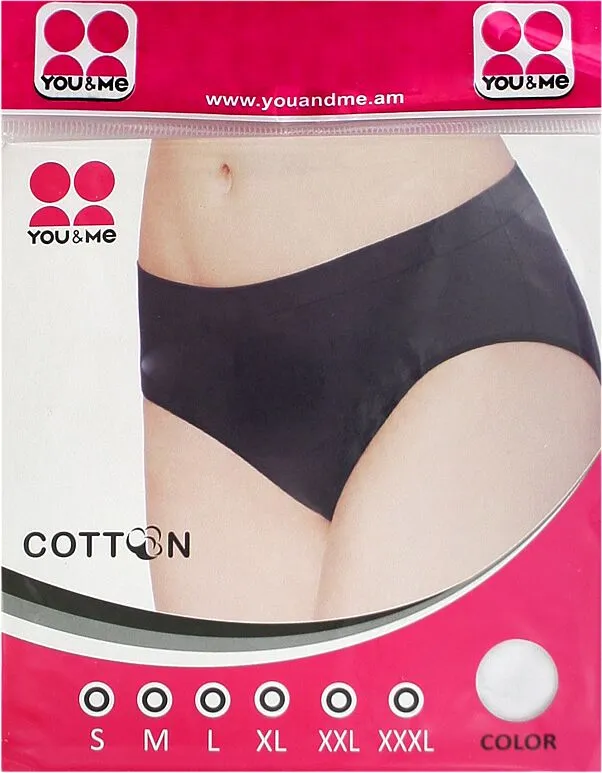 White panties "You & Me" XXL