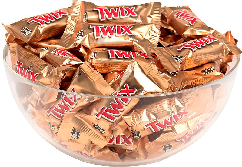 Шоколадный батончик "Twix Minis" 