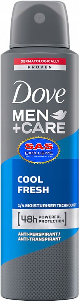 Антиперспирант - дезодорант "Dove Men+Care Cool Fresh" 250мл