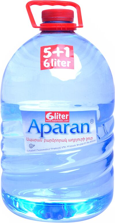 Spring water "Aparan" 6l