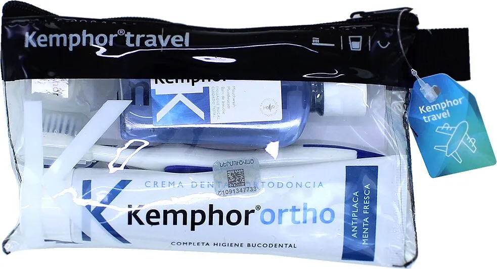 Mouth cleaning set "Kemphor Travel" 4pcs