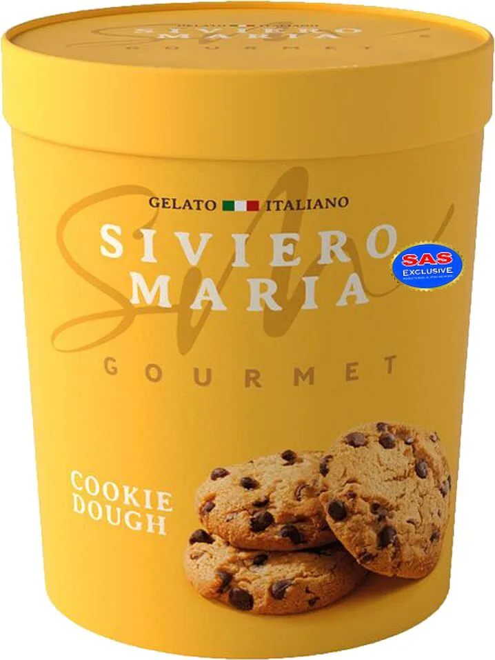 Պաղպաղակ շոկոլադե «Siviero Maria Gourmet Cookie Dough» 300գ
